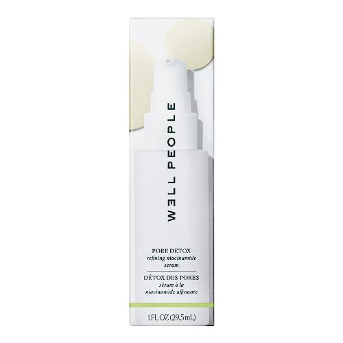 Well People Pore Detox Niacinamide Serum 1 Fl Oz Pack of 2 - Purifying, Vegan & Cruelty-Free