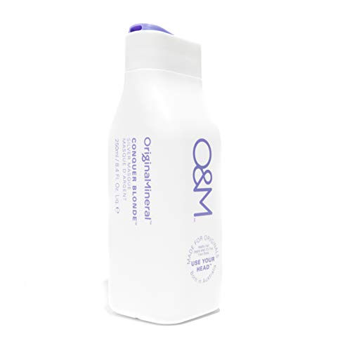Blonde Silver Hair Masque - O&M Conquer 8.4 Fl Oz / 250ml Deep Conditioner