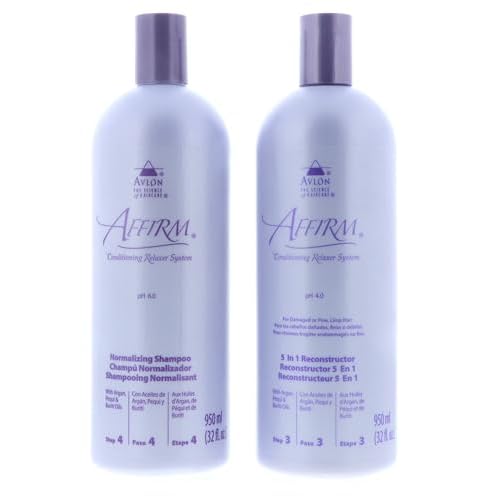 Avlon Affirm 5 In 1 Reconstructor 32 Ounce + Normalizing Shampoo 32 Ounc