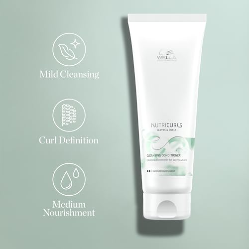 Wella Nutricurls Cleansing Conditioner for Wavy Hair - 8.4 Fl Oz