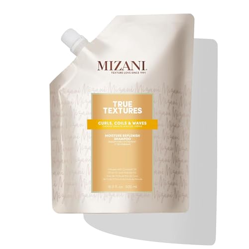 Mizani True Textures Moisture Replenish Shampoo 16.9 Fl Oz - For Curly Hair
