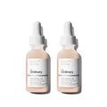 The Ordinary Lactic Acid 10% + Hyaluronic Acid 2%, High-Strength Exfoliating Serum for Smoother, Brighter Skin, 1 Fl Oz (Pack of 2)