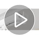 Blackout Accordion Door Curtain Set - Cream White, 72W x 79L, Magnetic Closure