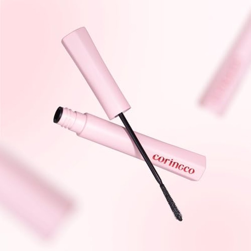 CORINGCO Mak-Cara Skinny Long & Curl Waterproof Mascara, no smudging from water, swear and oil (Deep Black, 0.17 oz)