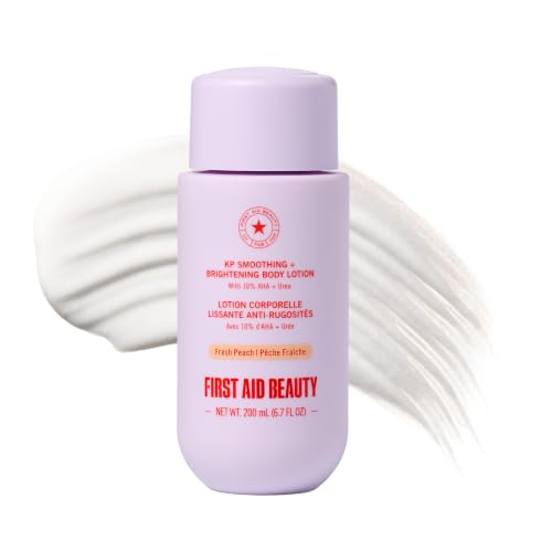 Keratiasis Pilaris Body Lotion with 10% AHA - Brightening & Smoothing Peach