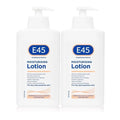 E45 Dermatological Moisturising Lotion with Cherry Scent - 16.91 Fl Oz Pack of 2