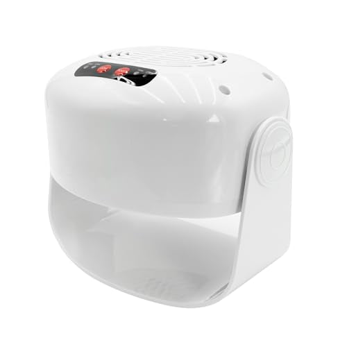 600W Nail Dryer with Hot & Cool Air, Adjustable Speed, Rotating Fan, Professional Manicure Equipment