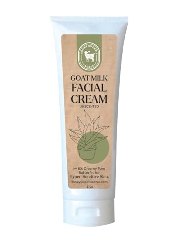 Honey Sweetie Acres Goat Milk Facial Cream with Aloe & Jojoba - 2 oz