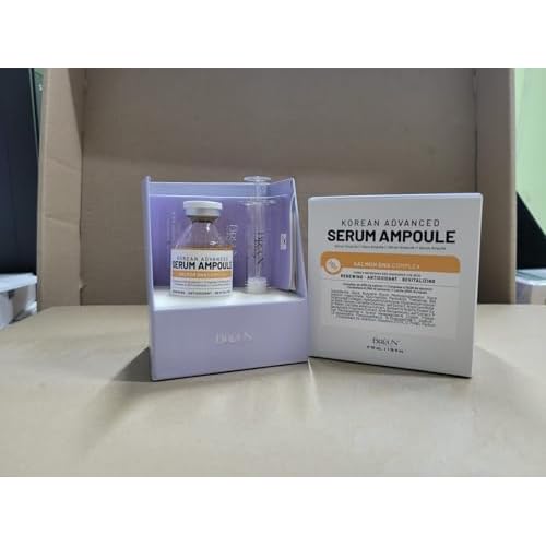 BR?UN SD - Control Salmon DNA Ampoule - Micro Needling Korean Serum Booster for Face and Body to Use with and without Derma Pen Microneedling Skin Care Serum 1.18 fl.oz