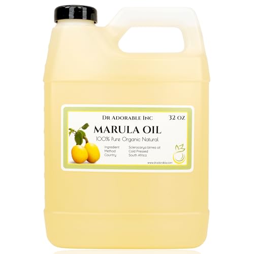 Pure Organic Marula Oil - 32 oz Cold Pressed Skin & Hair Oil
