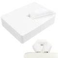 300PCS Disposable Face Cradle Covers - Soft, Non-Sticking, Medical-Grade for Massage Tables & Chairs
