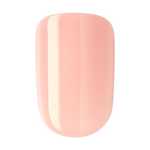 KISS imPRESS No Glue Mani Press On Nails, Design, 'Just a Dream', Pink, Short Size, Squoval Shape, Includes 30 Nails, Prep Pad, Instructions Sheet, 1 Manicure Stick, 1 Mini File