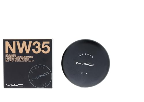 MAC Studio Fix Powder Plus Foundation NW35 - Matte, Oil-Free Face Makeup