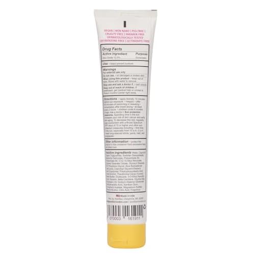 PoolBar SPF 30 Hydrating Mineral Body Sunscreen Cream for Women and Men Skin Care - Coconut Vanilla Scent Sun Care, Vegan and Water Resistant, Broad Spectrum Sunscreen, 140 ml (4.7 Fl. Oz) (Pack of 3)
