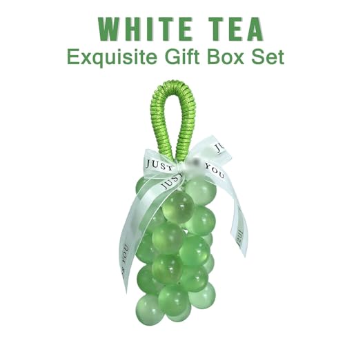 Paul Frank Grape Soap on a Rope Valentines Day Gifts- Handmade Decorative Soap, Natural Gentle Formula | Moisturizing Cleansing with Long-Lasting Fresh Grape Scent (2, transparent green)