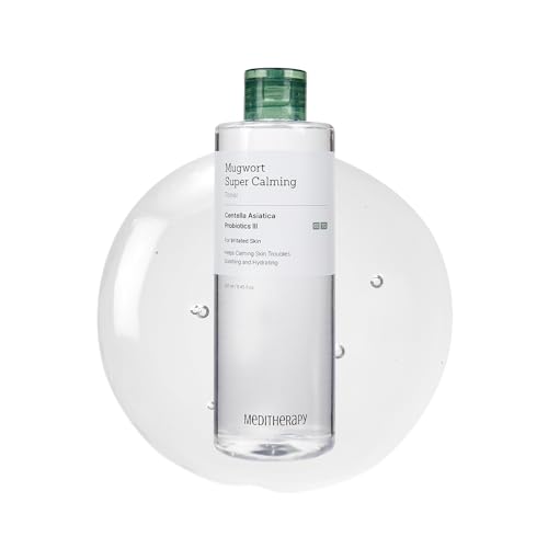 Mugwort Calming Toner - Hydrating Korean Face Toner for Sensitive Skin - 8.45 fl oz