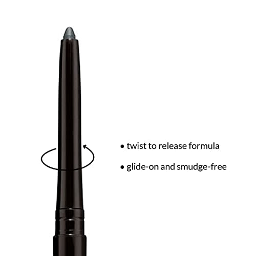 Avon Glimmerstick Eyeliner Saturn Grey, Tug-Free, Soft-Glide Formula for Bold, Intense and Waterproof Colour