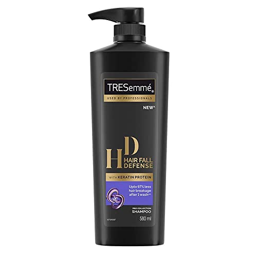 Hair Fall Defense Shampoo for Damaged Hair - 580ml, Strengthening & Thickening