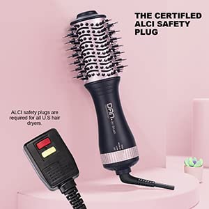 Small Hair Dryer Brush - 1.99 Inch Hot Air Volumizer & Styling Tool