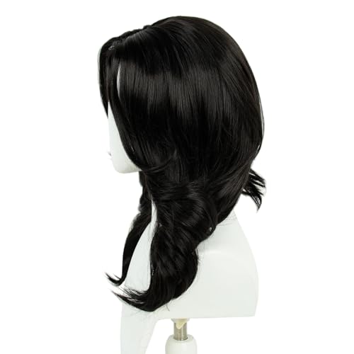 70s Disco Brown Highlight Wig for Women - Synthetic Vintage Costume Hair