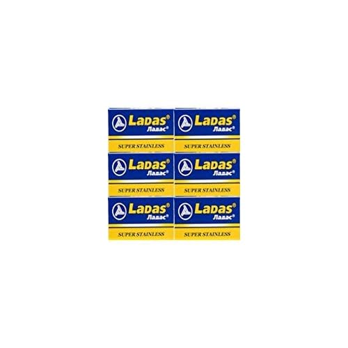 30 Ladas Super Stainless Double Edge Razor Blades