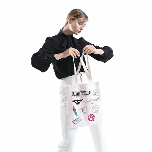 MNIGIU Video Game Tote Bag Chloe Max Lover Gift Video Game Merch