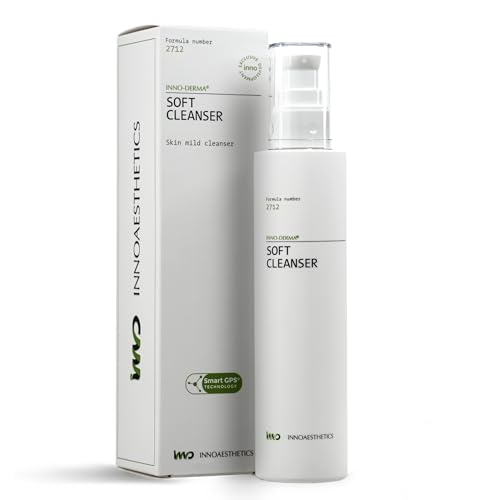 INNOAESTHETICS Soft Cleanser, Professional-Grade Purifying Gel, pH Balanced Daily Face Cleanser for Sensitive Skin, Formula 2712