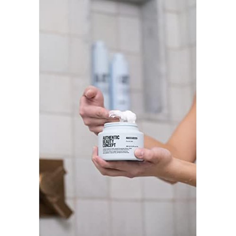 Authentic Beauty Concept Hydrate Mask | Normal To Dry or Curly Hair | Add Moisture & Shine | Vegan & Cruelty-free | Silicone-free
