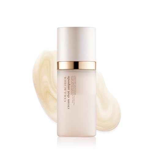 Collachiol Cream Shot Ampoule ? 3-in-1 Toner, Serum & Cream Mist | Collagen + Bakuchiol Complex for Smooth, Moisturized, and Healthy-Looking Skin | 145 ml & Travel Size 55 ml