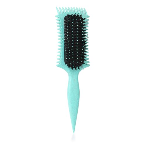 Candy Brush Curl Defining Hair Brush Green - Detangling & Styling for All Hair Types