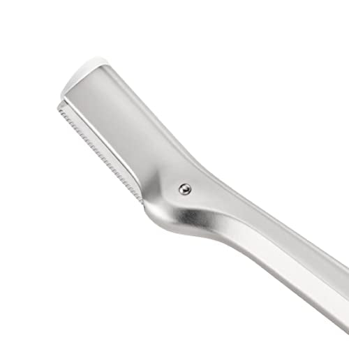 Tweezerman Blue Eyebrow Razor & Mini Slant Tweezer Set - Professional Grooming Tools