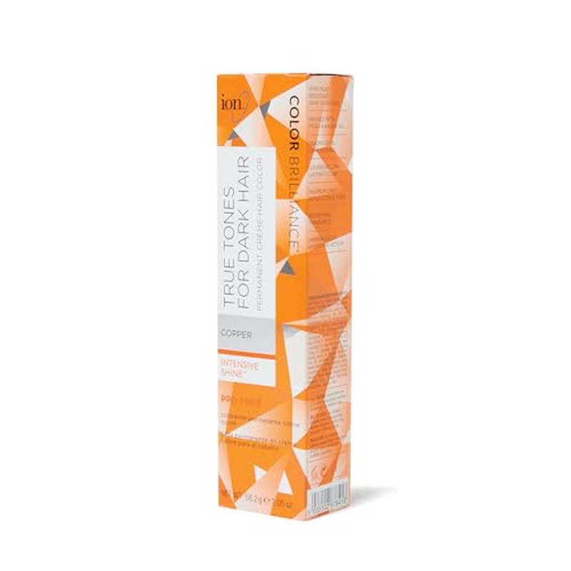 Ion True Tones for Dark Hair Permanent Cr?me Hair Color Copper Copper