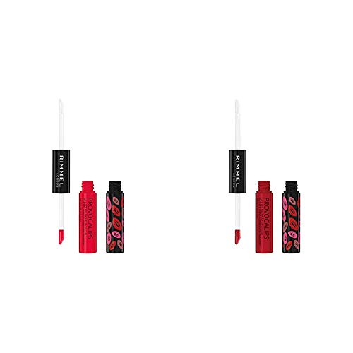 Rimmel Provocalips 16hr Kissproof Lipstick, Kiss Me You Fool, 0.14 Fluid Ounce Provocalips 16hr Kissproof Lipstick, Play with Fire