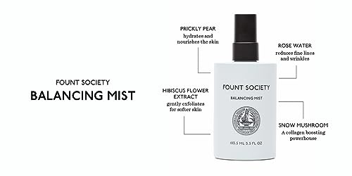 Balancing Face Mist with Rosewater & Hydrating Ingredients 3.5 Fl Oz
