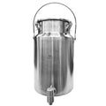 2.6 Gallon Stainless Steel Water Dispenser with Spigot & Airtight Lid