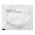 World Amenities Waterproof Shower Cap (Clear Frosted Sachet), Travel Size Hotel Amenities, Airbnb