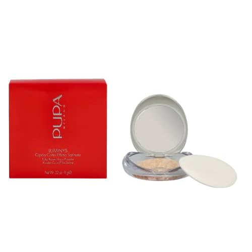 Pupa Baked Powder - Luminys Silky Baked Face Powder with Satin Effect (01 Ivory Beige)