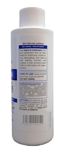 Kleravitex Milk Leave-In Conditioner 33.8 oz Anti-Frizz Hair Detangler Deep Treatment