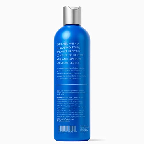 Moisturizing Hair Conditioner for Dry & Damaged Hair - Sulfate & Paraben Free, 12 oz