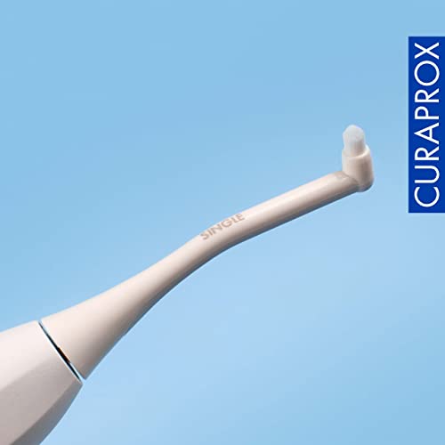 Curaprox Hydrosonic Toothbrush Heads Duo Black/Black – Compatible with All Curaprox Sonic Brushes, Ultra-Soft Bristles for Braces & Implant Cleaning