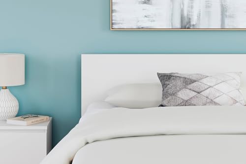Queen Headboard Only - White Modern Panel Bed Headboard - Ashley Onita Variation