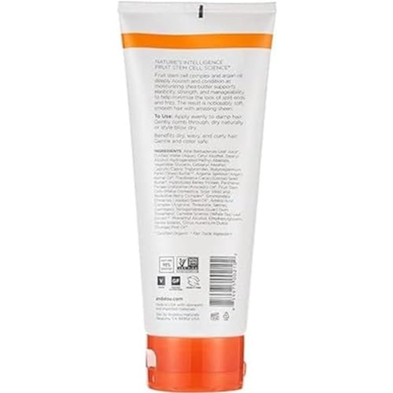 Andalou Naturals Styling Cream Ounces, Argan Oil & Shea, 6.8 Fl Oz (Pack of 2)