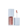 Kosas Unbuttoned Hydrating Lip Oil Gloss with Hyaluronic Acid & Peptides - Non-Sticky, Sheer Tint