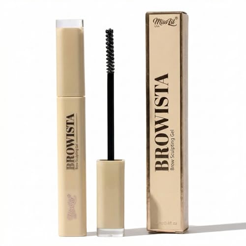 Miss Lil USA Browista Clear Eyebrow Gel - Strong Hold, Long-Lasting, Natural Finish