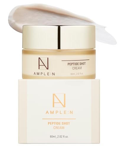 AMPLE:N Peptide Shot Face Moisturizer with 6 Peptides, Shea & Gold, 2.02 oz
