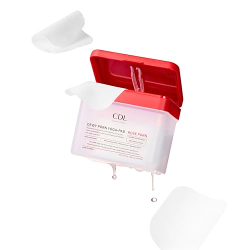 CANDORLOV Korean Exfoliating Face Pads with PDRN & Hyaluronic Acid - Hydrating & Firming, 60 Pads