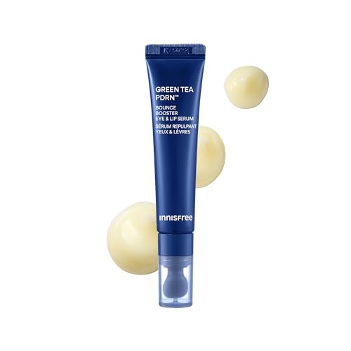 Innisfree Green Tea PDRN Bounce Eye & Lip Serum for Fine Lines & Wrinkles