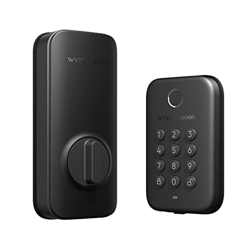 Wyze Auto-Lock Bolt Keyless Entry Door Lock - Matte Black 1 Pack
