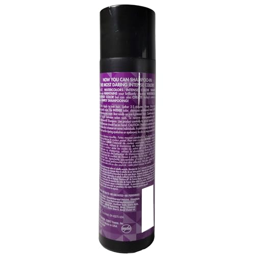 Purple Hair Color Depositing Shampoo 8 Fl Oz - Vibrant Hair Wash & Conditioner