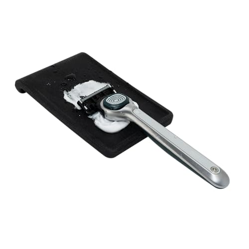 GALLINE Carbon Blade Saver Pad (Black Manner Upgrade Version) ? Extends Razor Life up to 12x, Compatible with Gillette Multi-Blade Razors, Made in Korea.